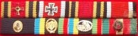 matching ribbon bar to the medal bar