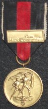 1st October 1938 Czech medal